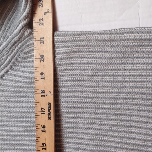 Topman gray long sleeve half zip sweater - Picture 6 of 8